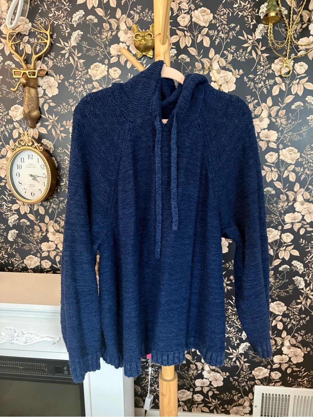 torrid Navy Hoodie Sweater